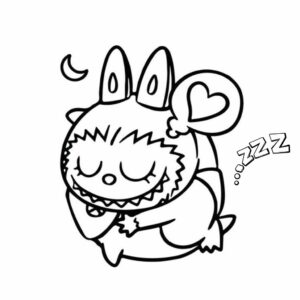 Labubu-páginas-para-colorear-en-línea