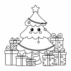 ¿Cómo dibujar un árbol de Navidad?