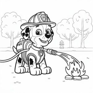 Páginas para colorear Paw Patrol