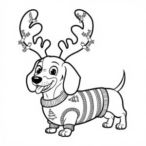 Páginas para colorear de perros