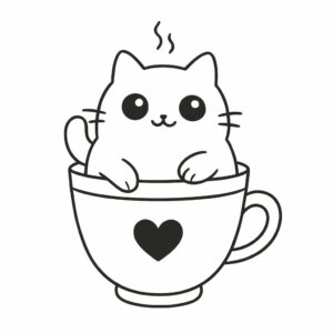 Páginas para colorear de animales adorables — dibujos tiernos para niños. ¡Descárgalas gratis ahora!