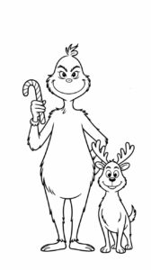 Cómo dibujar al Grinch