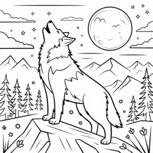 Páginas para colorear de cachorros husky