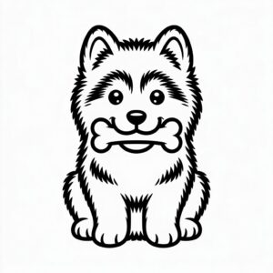 Cómo dibujar un cachorro Husky: guía rápida y fácil