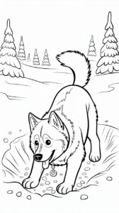 Cómo dibujar un husky paso a paso