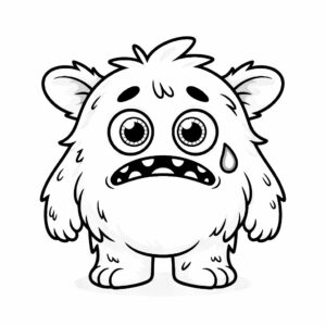 Páginas para colorear de monstruos