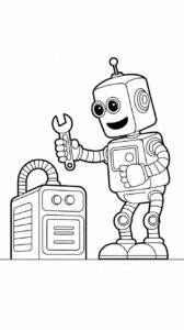 Dibuja robots fácilmente