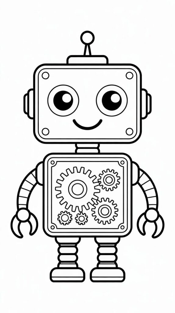Dibujar un robot es difícil