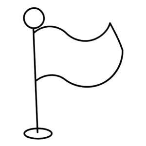 Dibujo de la bandera de España