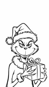 Cómo dibujar al Grinch: tutorial paso a paso
