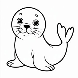 Dibujo de foca